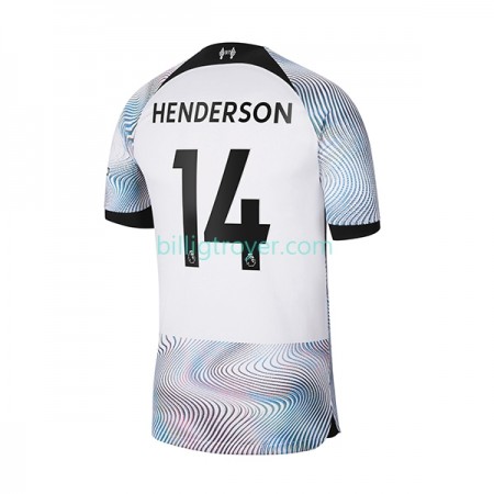 Billige Fotballdrakter Liverpool Henderson 14 Bortedraktsett 2022/23 Kortermet